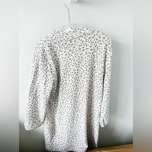 Toddler 3-4 Zara Light Cheetah Print Sweater Dress
